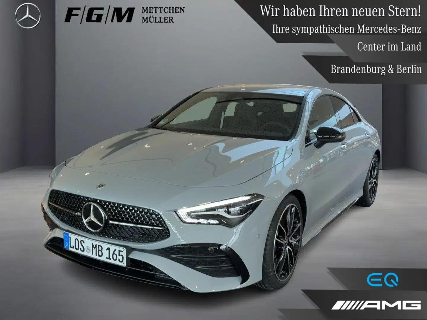 Mercedes-Benz CLA 200 Coupé AMG Line KeyGo|TWA|CarPlay|Night Grau - 1