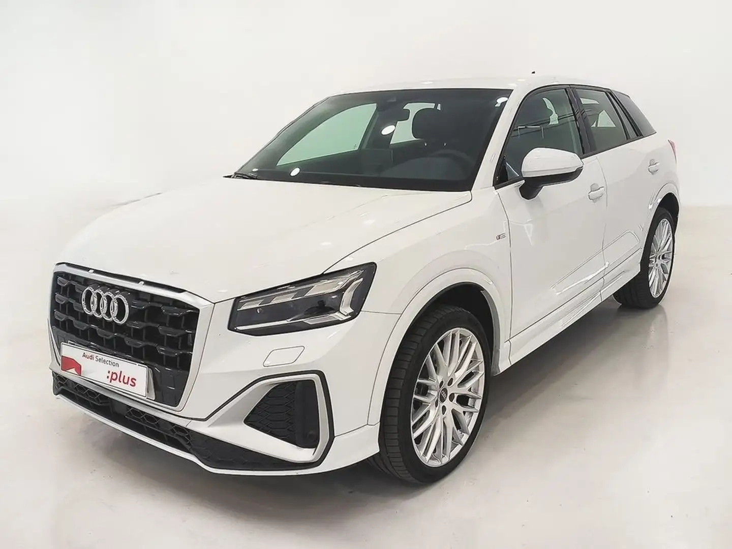 Audi Q2 35tdi 150cv stronic adrenalin Wit - 1