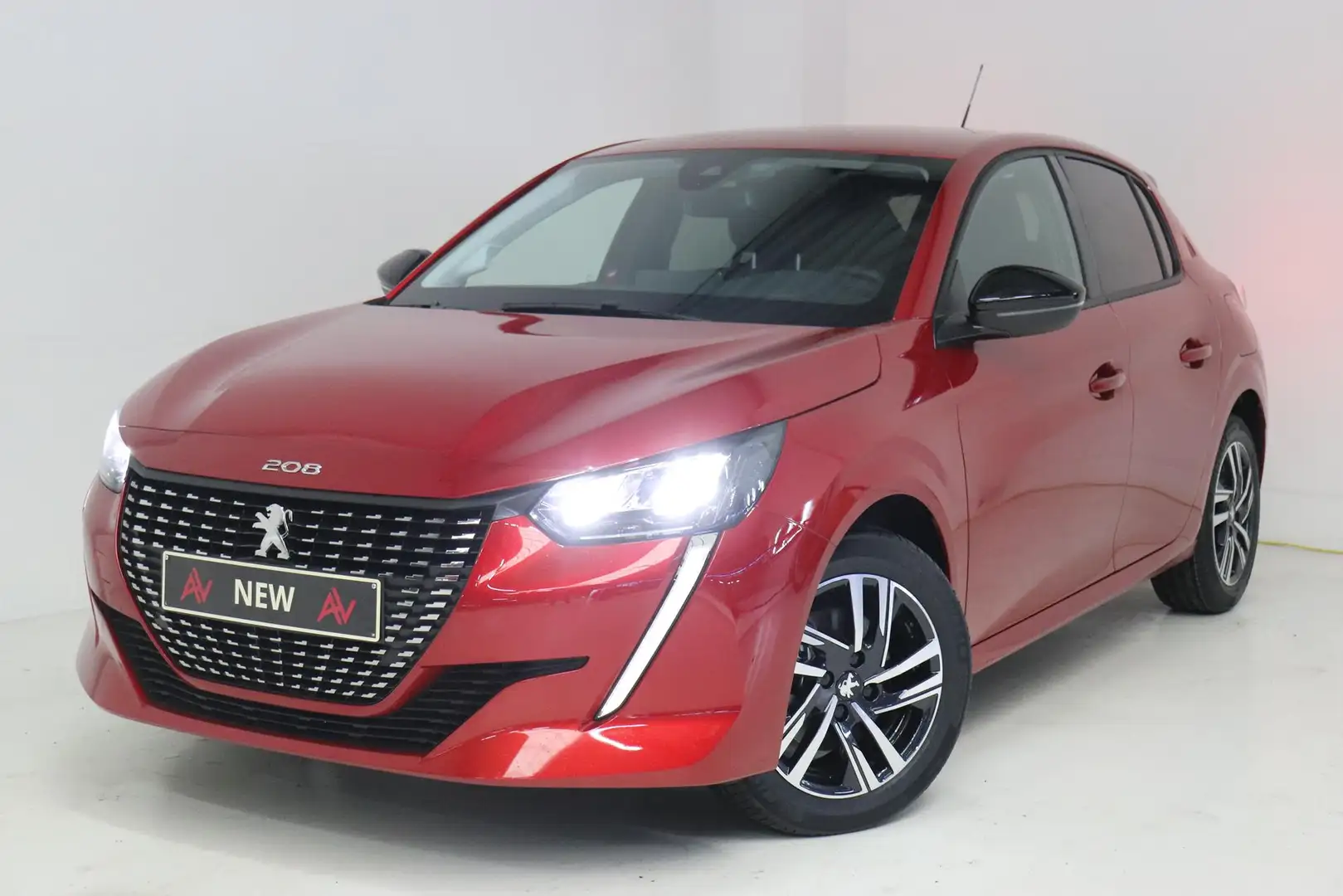 Peugeot 208 Allure Pack 1.2 Puretech EAT8 ** Carplay/Androi... Red - 2