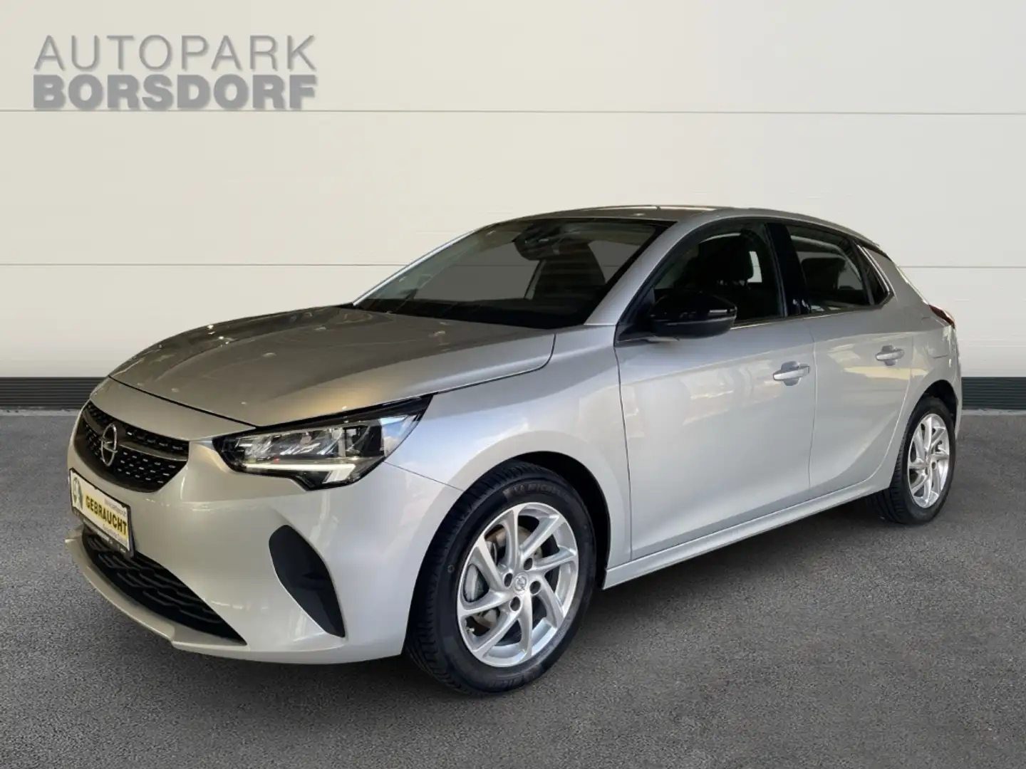 Opel Corsa F Elegance 1.5 D LED Klimaautom PDC Temp Argent - 1