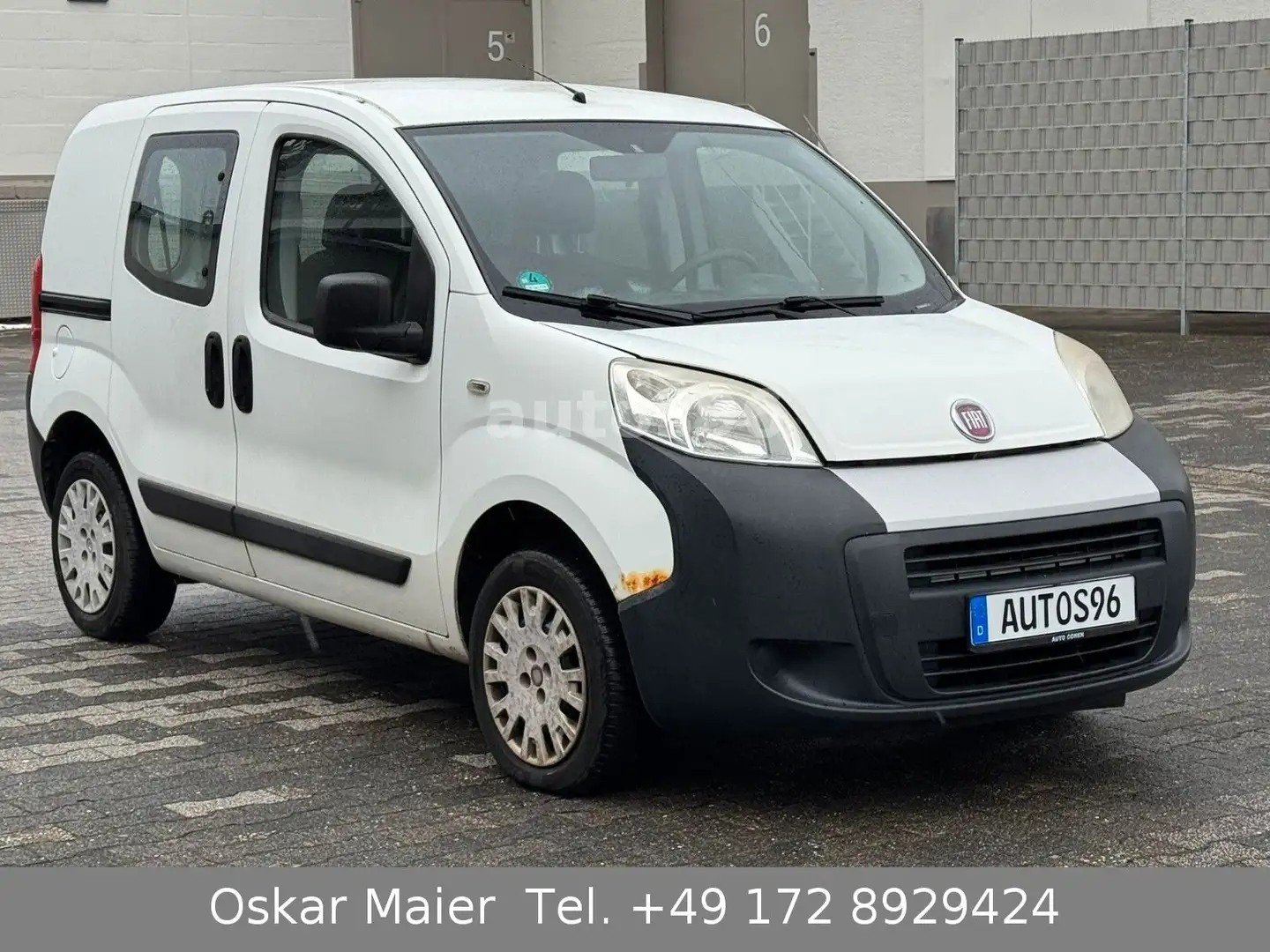 Fiat Fiorino 1.4 2 x Schiebetür  1.Hand Weiß - 1