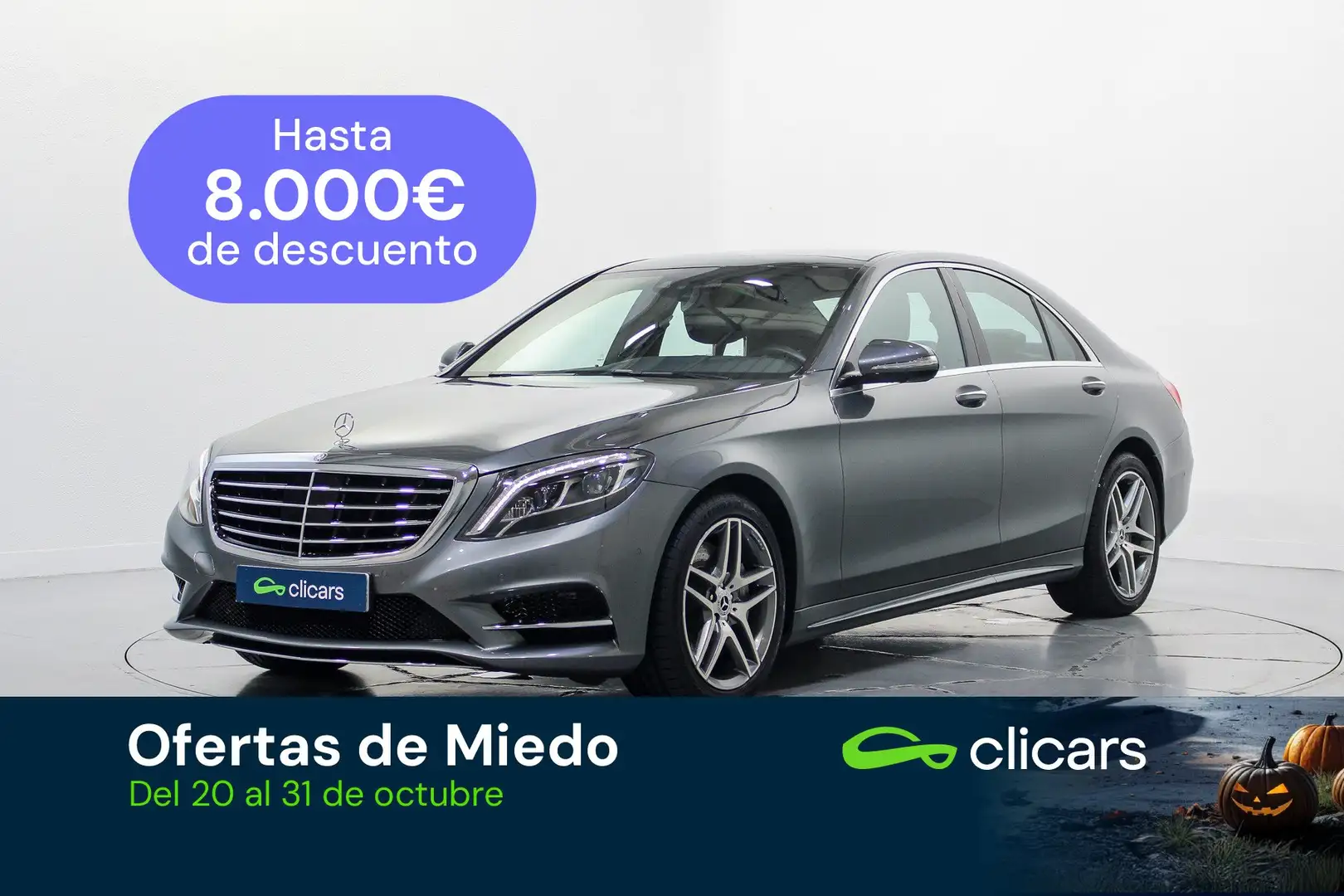 Mercedes-Benz S 350 350d 9G-Tronic Argent - 1