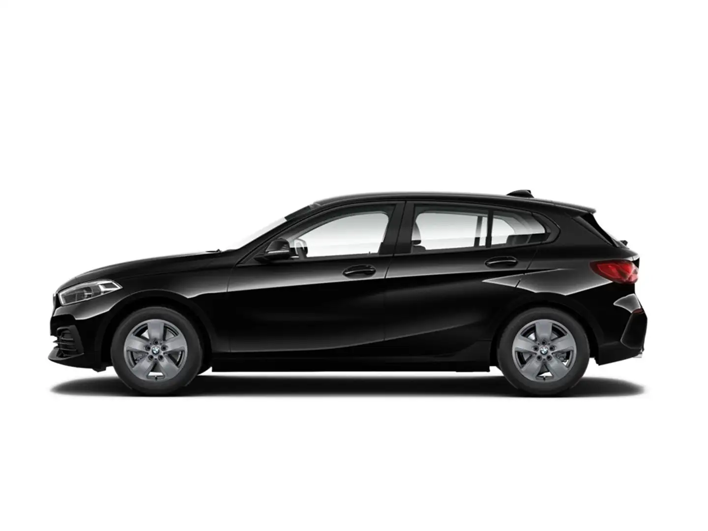 BMW 118 i A Limousine Navi LED ALU DAB Klimaautom Lordose Schwarz - 2