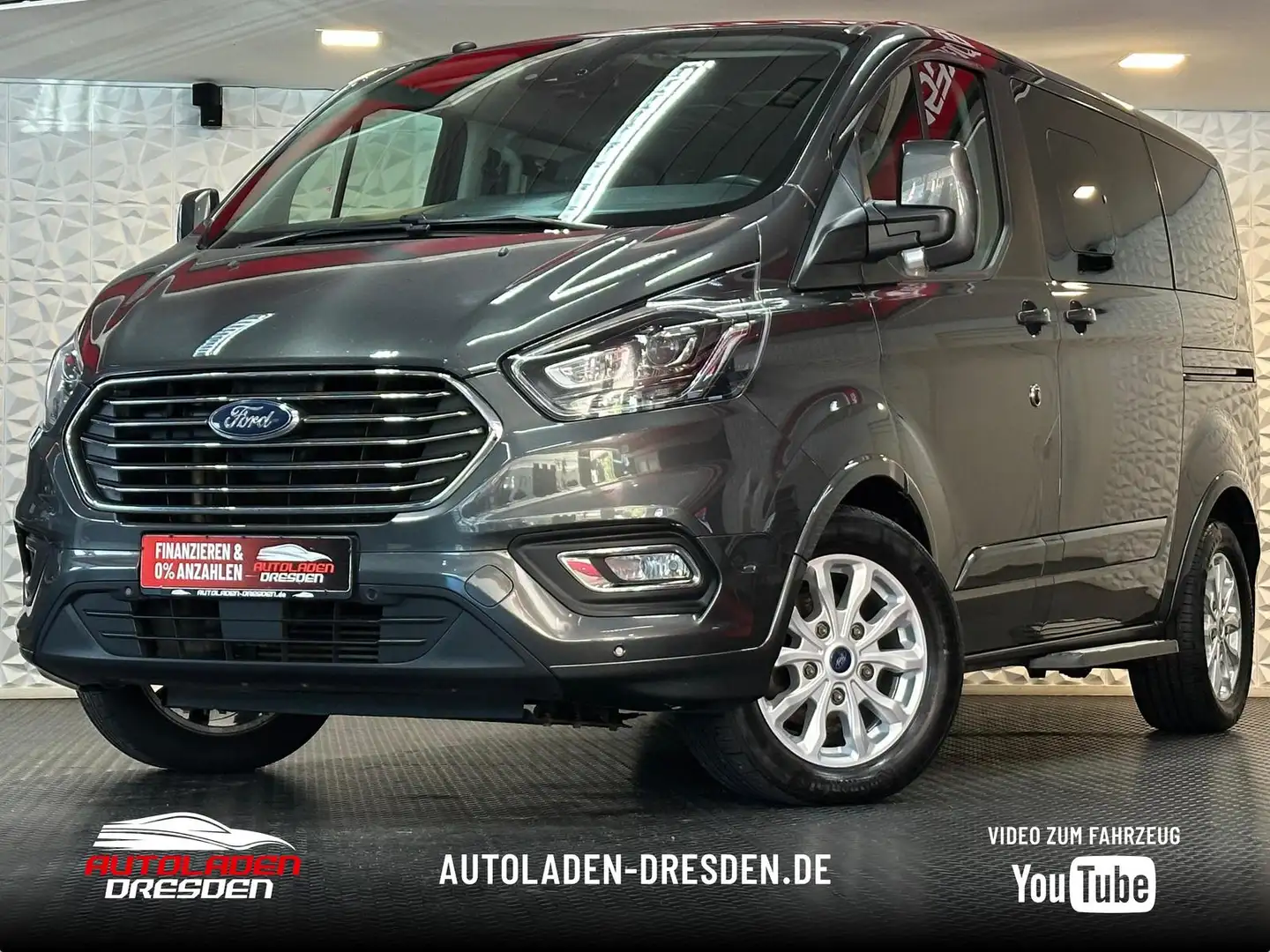 Ford Tourneo Custom 2.0TDCi TITANIUM BIXEN#SHZ#SH#AHK Gris - 1