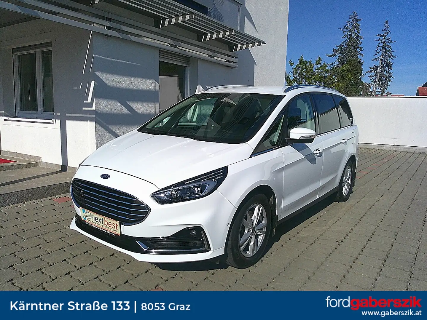 Ford Galaxy 2,5 Duratec Hybrid Titanium Aut. Weiß - 1