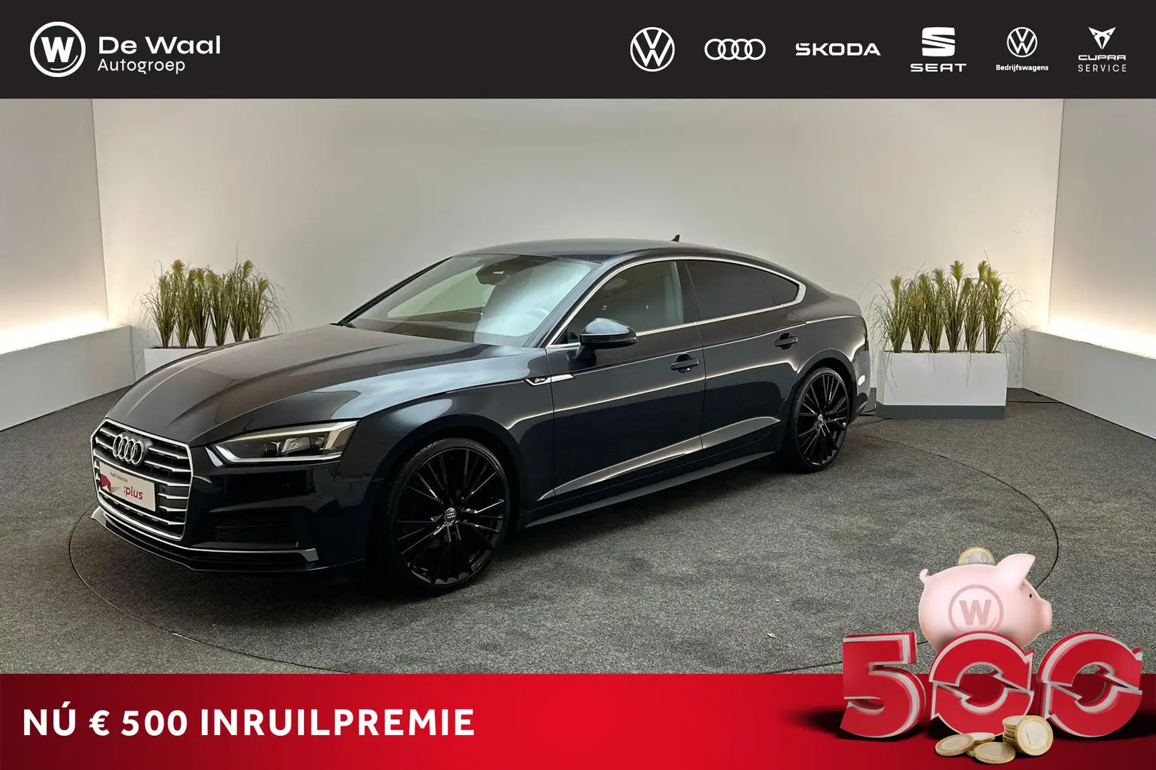 Audi A5 Sportback 1.4 TFSI 150pk S tronic Sport S-line Edi Bleu - 1