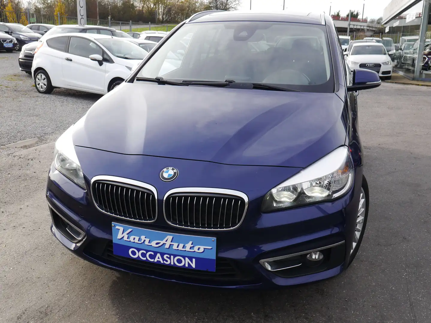 BMW 218 Gran Tourer 218 dA*CUIR*TOIT PANO*7PLACES* Bleu - 1