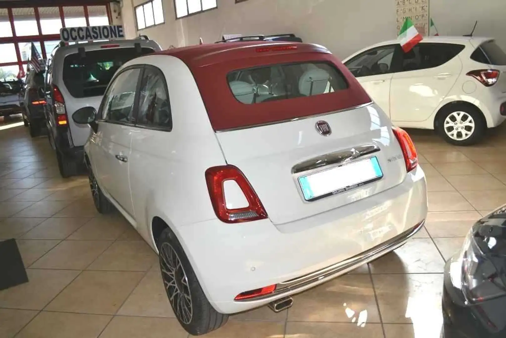 Fiat 500C 1.0 Hybrid Dolcevita Fehér - 2