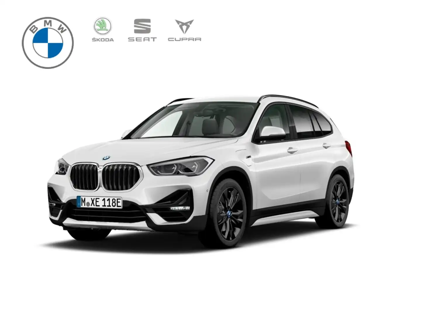 BMW X1 25e Sport Line xDrive+KAMERA+LED+AHK +HIFI+ Weiß - 1