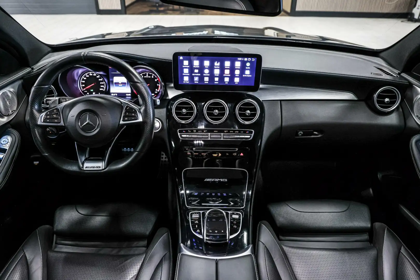 Mercedes-Benz C 63 AMG Estate Weistec Stage 3 980PK|Miltek|Pano|Distronic Grau - 2