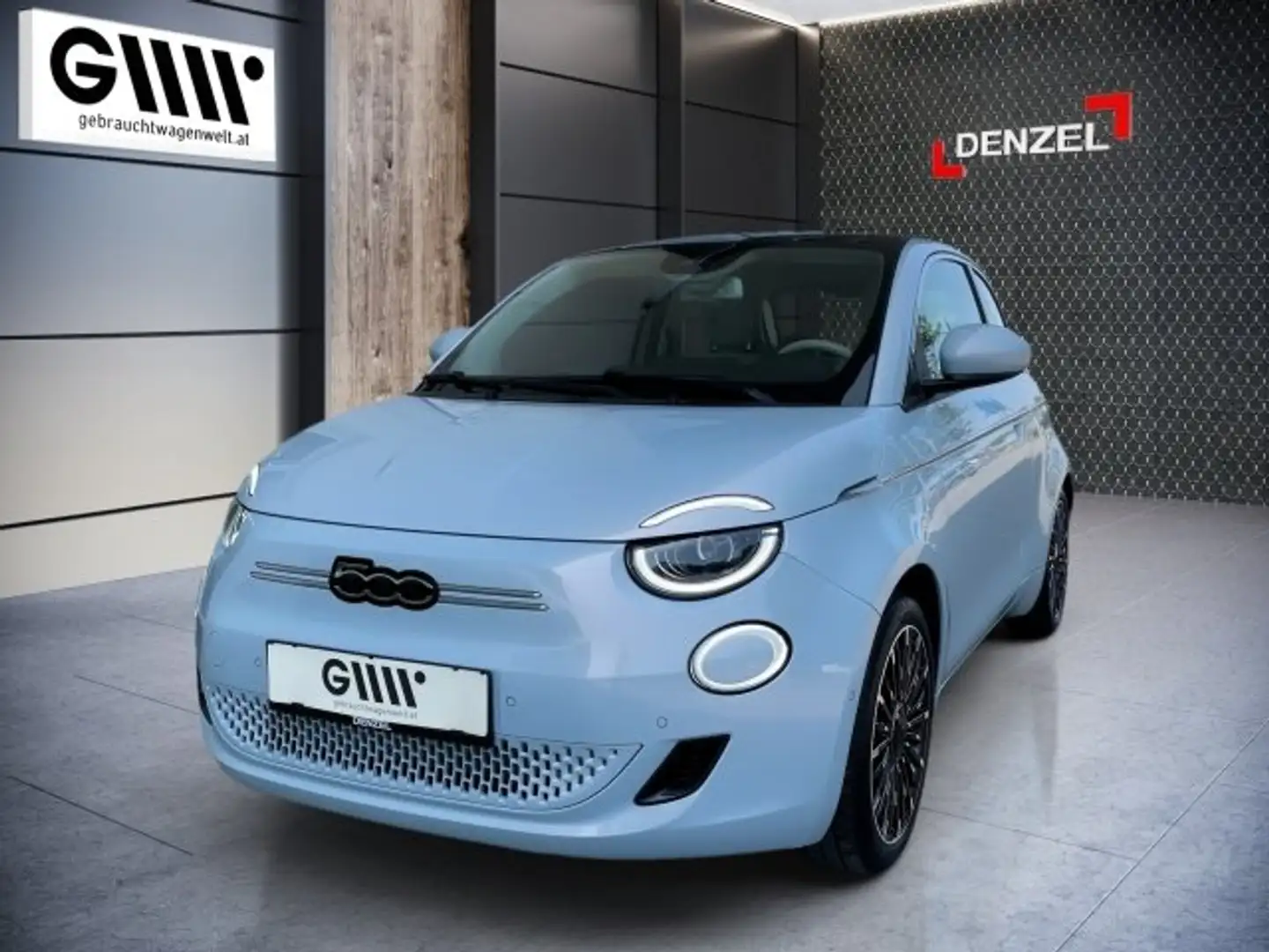 Fiat 500 BEV La Prima Hatchback Bleu - 2