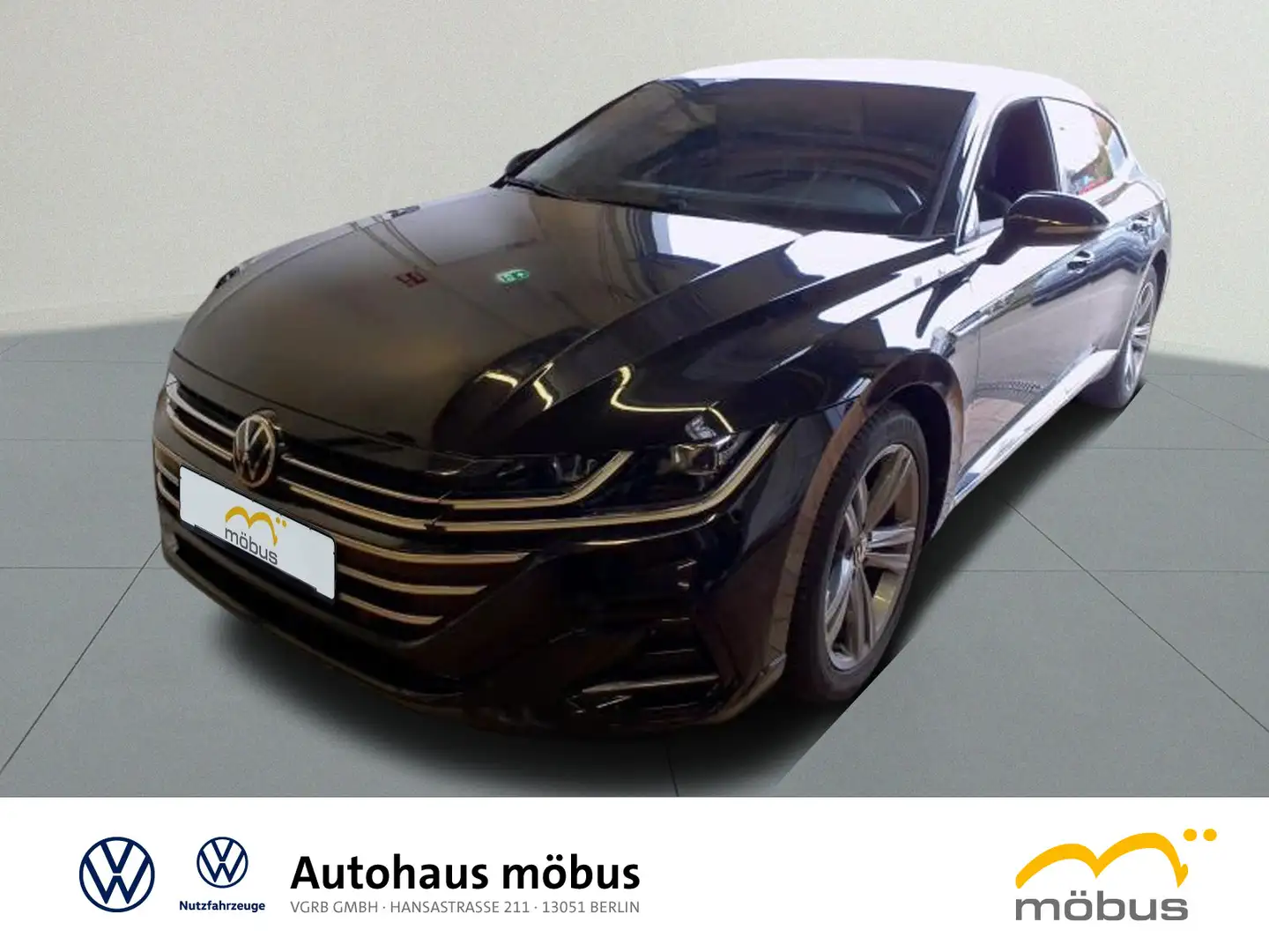 Volkswagen Arteon 2.0 TSI*R-LINE*DSG*SHZ*PDC Schwarz - 2