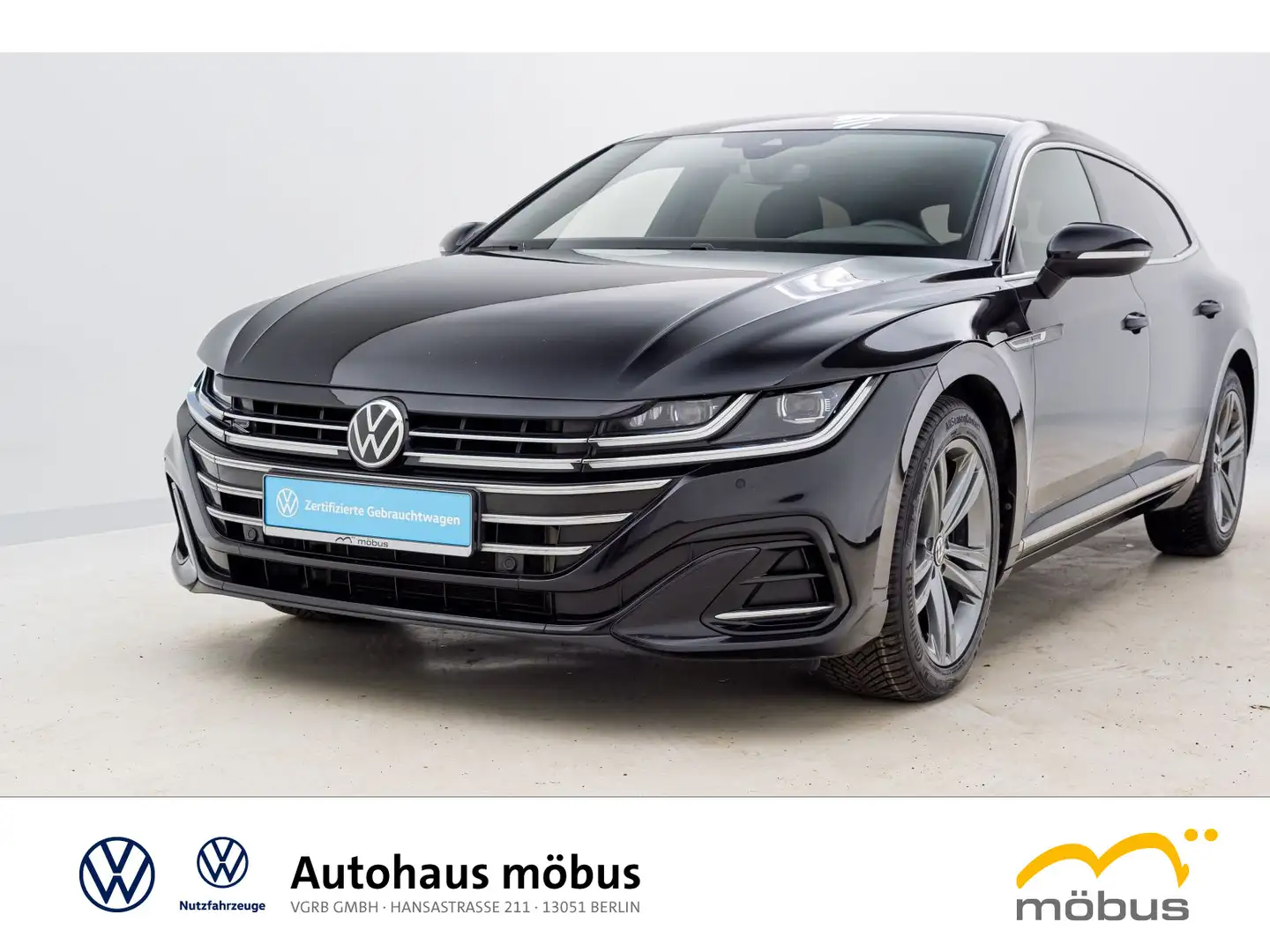 Volkswagen Arteon 2.0 TSI*R-LINE*DSG*SHZ*PDC Schwarz - 2