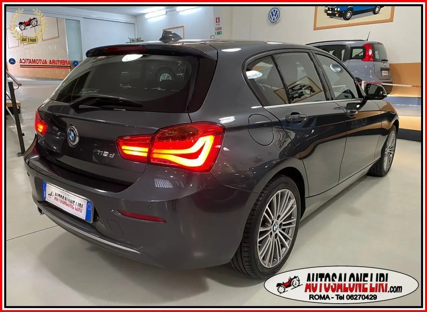 BMW 116 d -AUTOMATICO- URBAN 5P 1.5D 116cv *NEOPATENTATI* Gris - 2