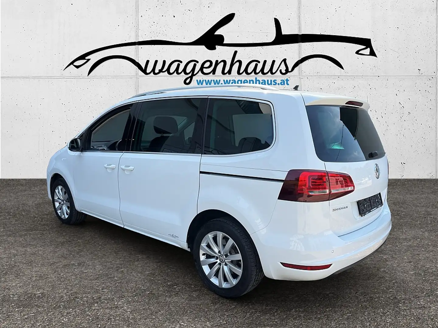Volkswagen Sharan Business+ TDI DSG, AHV, Kamera, ACC, Spur Weiß - 2