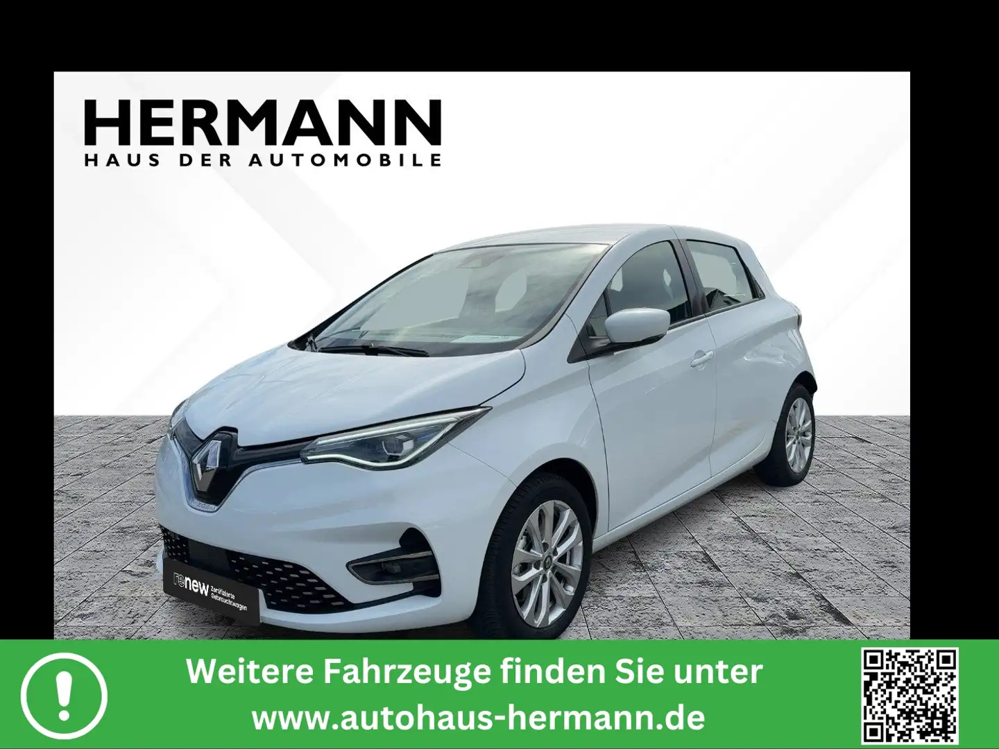 Renault ZOE R110/ EV50 (Batt. Evolution CAM*LED*SHZ*PDC Weiß - 1
