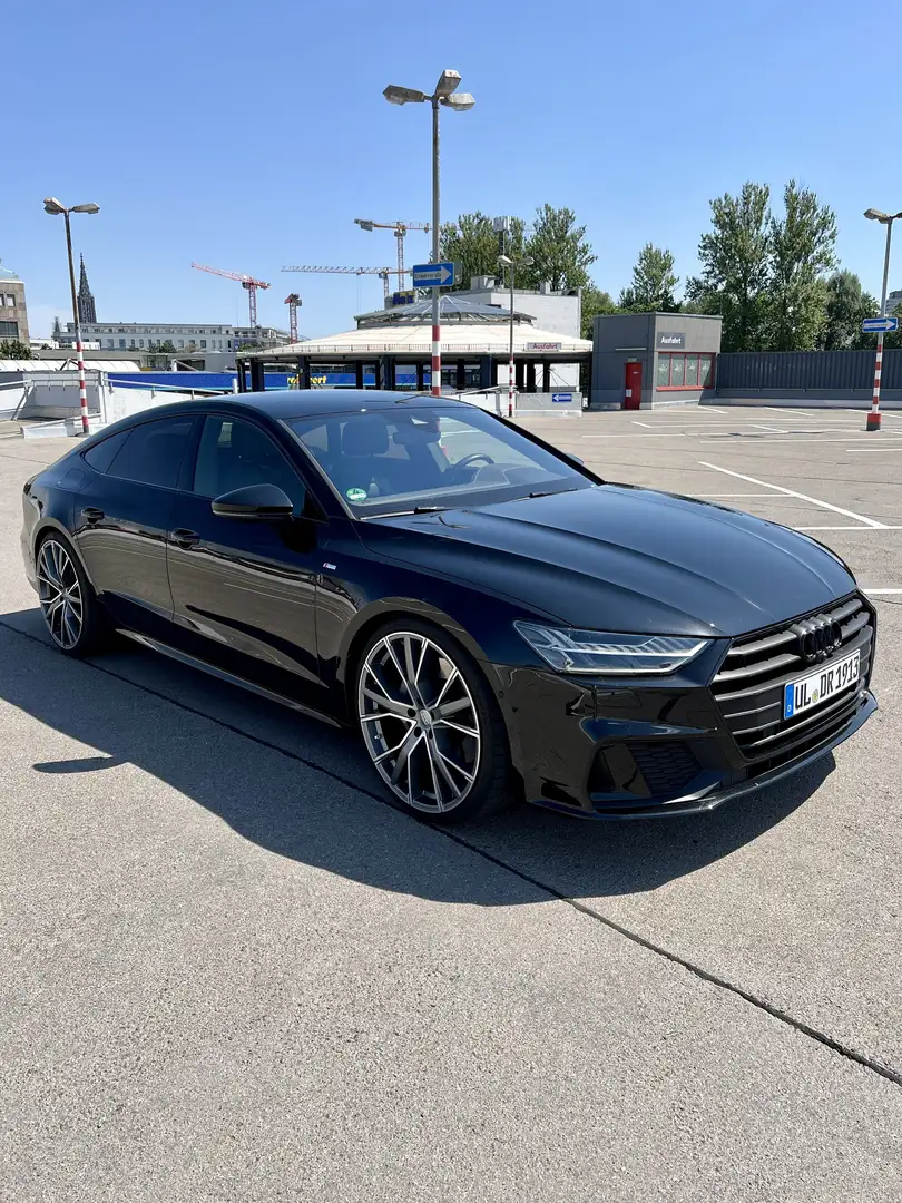 Audi A7 55 TFSI quattro S line HD-Matrix LED - FESTPREIS - Negro - 2