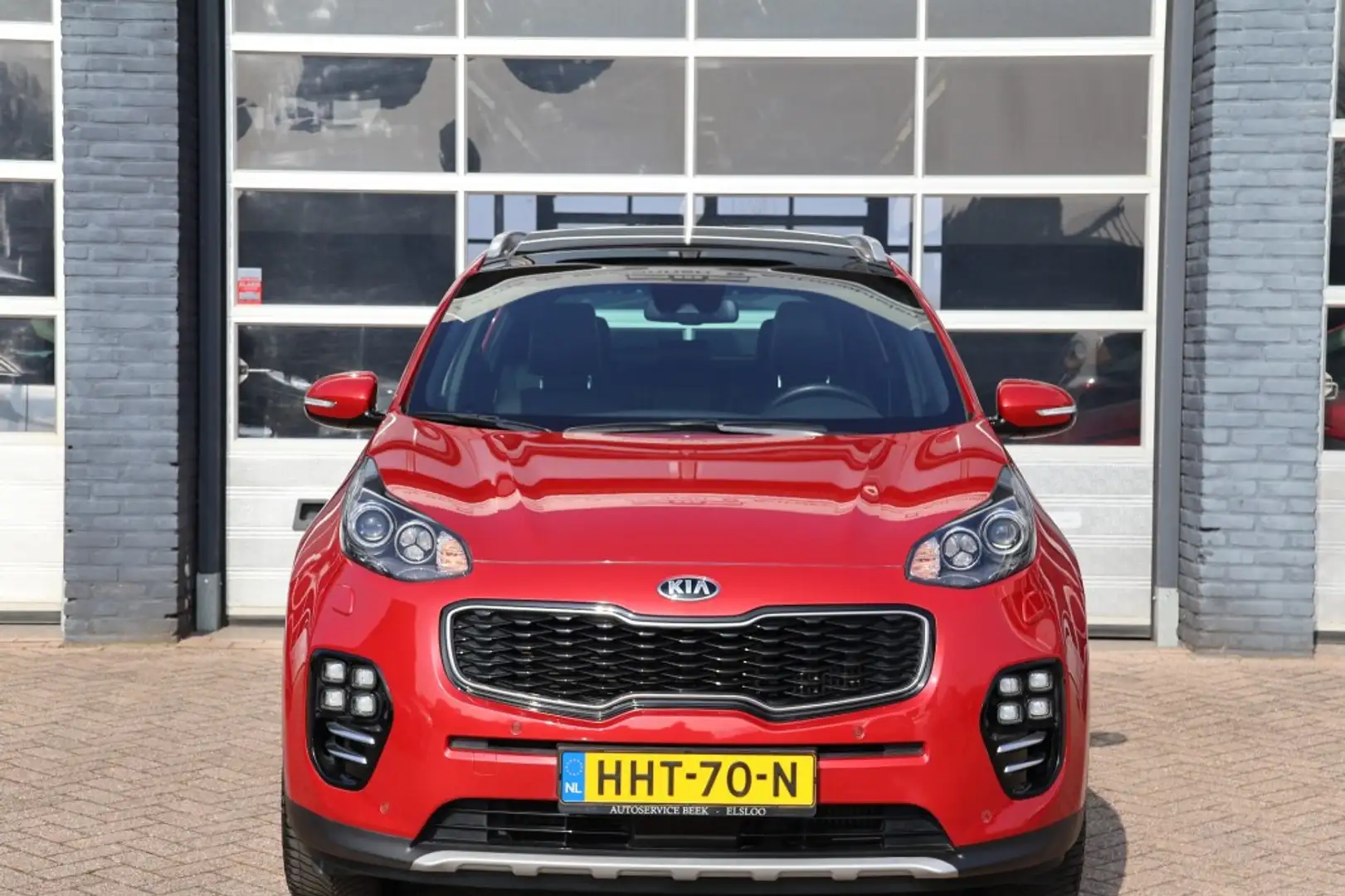 Kia Sportage 1.6 T-GDI GT-line AWD, navi, leder, panorama, 4087 Rood - 2