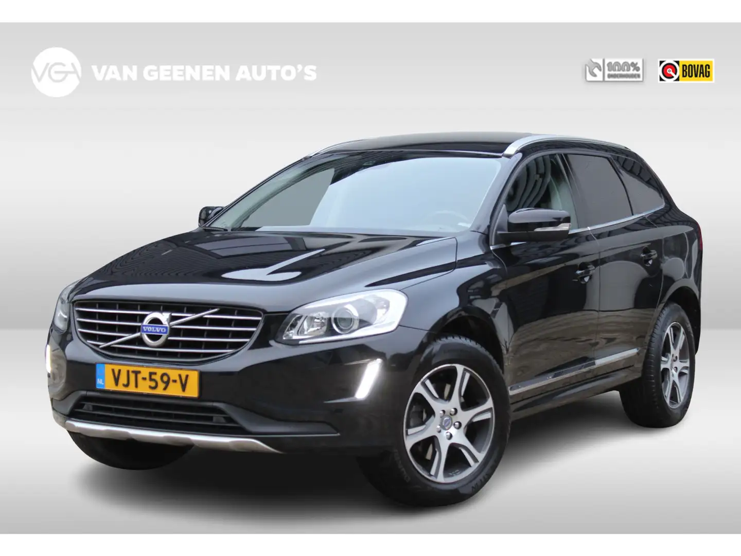 Volvo XC60 2.0 D3 FWD | Automaat | Grijs kenteken | Leder | T Zwart - 1