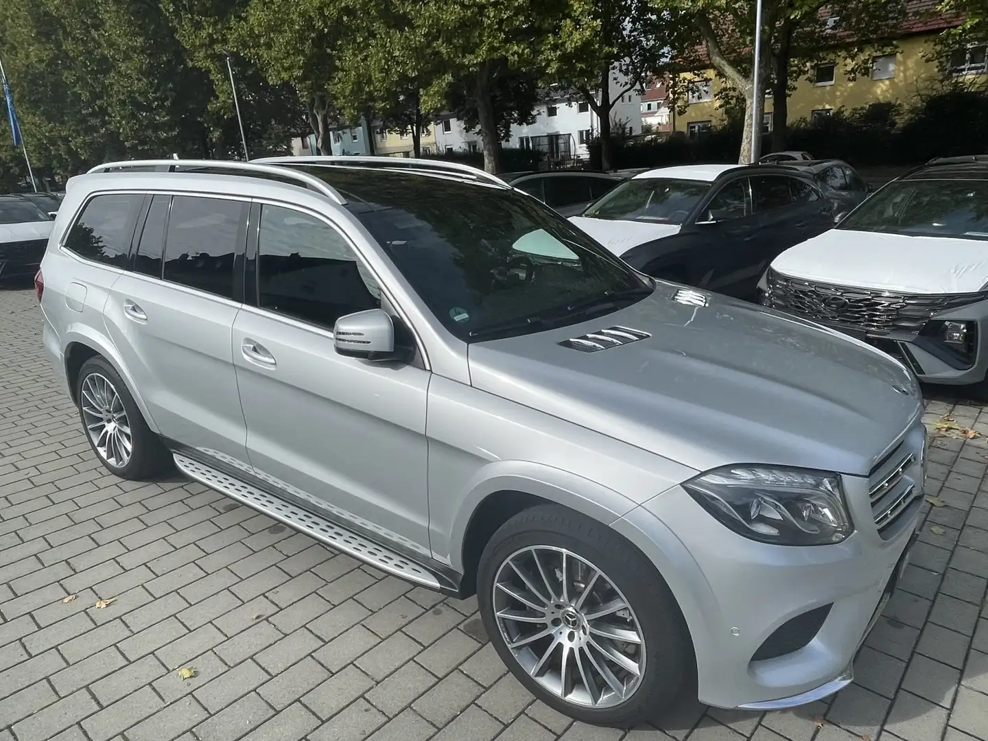 Mercedes-Benz GLS 350 LS 350 d 4Matic 7 Sitze AMG PANO 360 Silber - 1