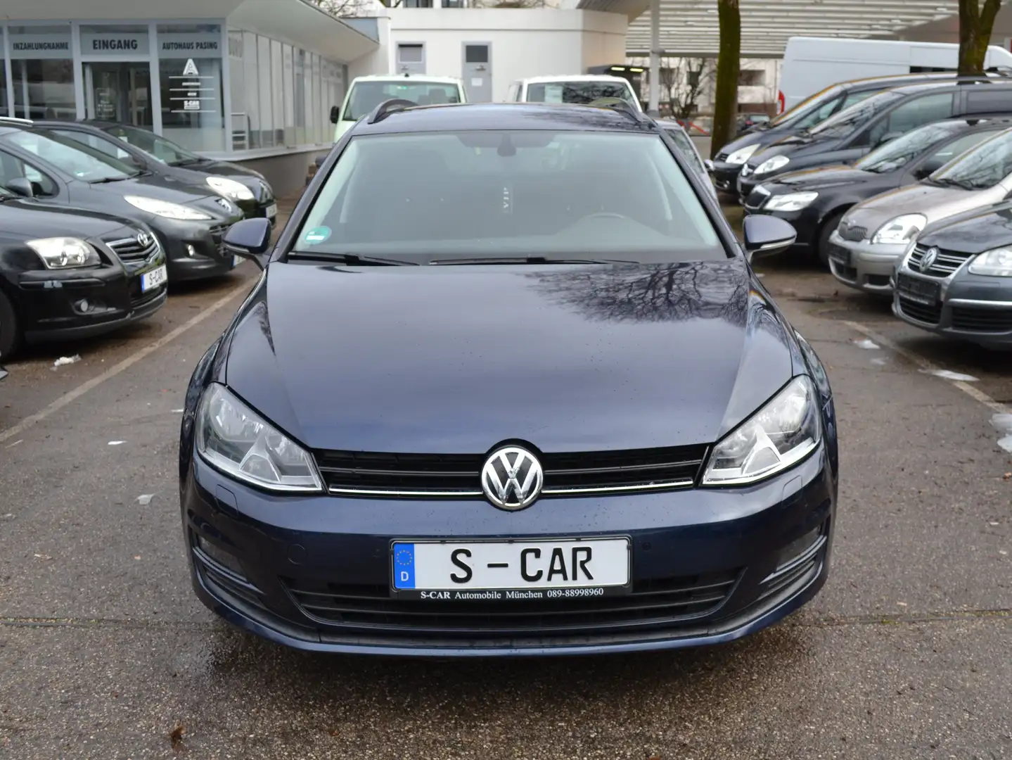 Volkswagen Golf Variant Comfortline BMT Euro 5 Klima Navi Bleu - 2