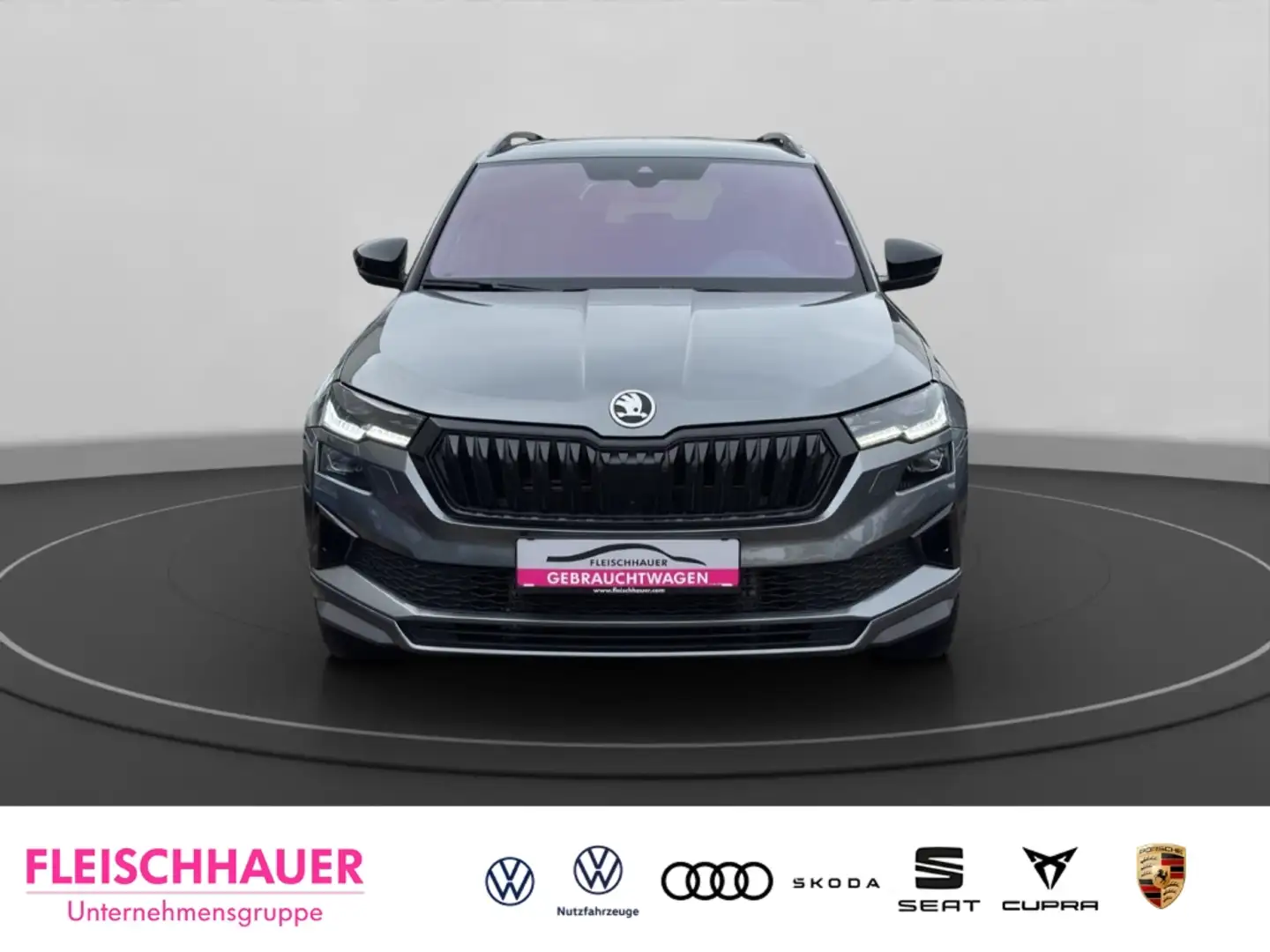 Skoda Karoq 2,0 Sportline 4x4 AHK+RK+ACC+Navi+Matrix Grau - 2