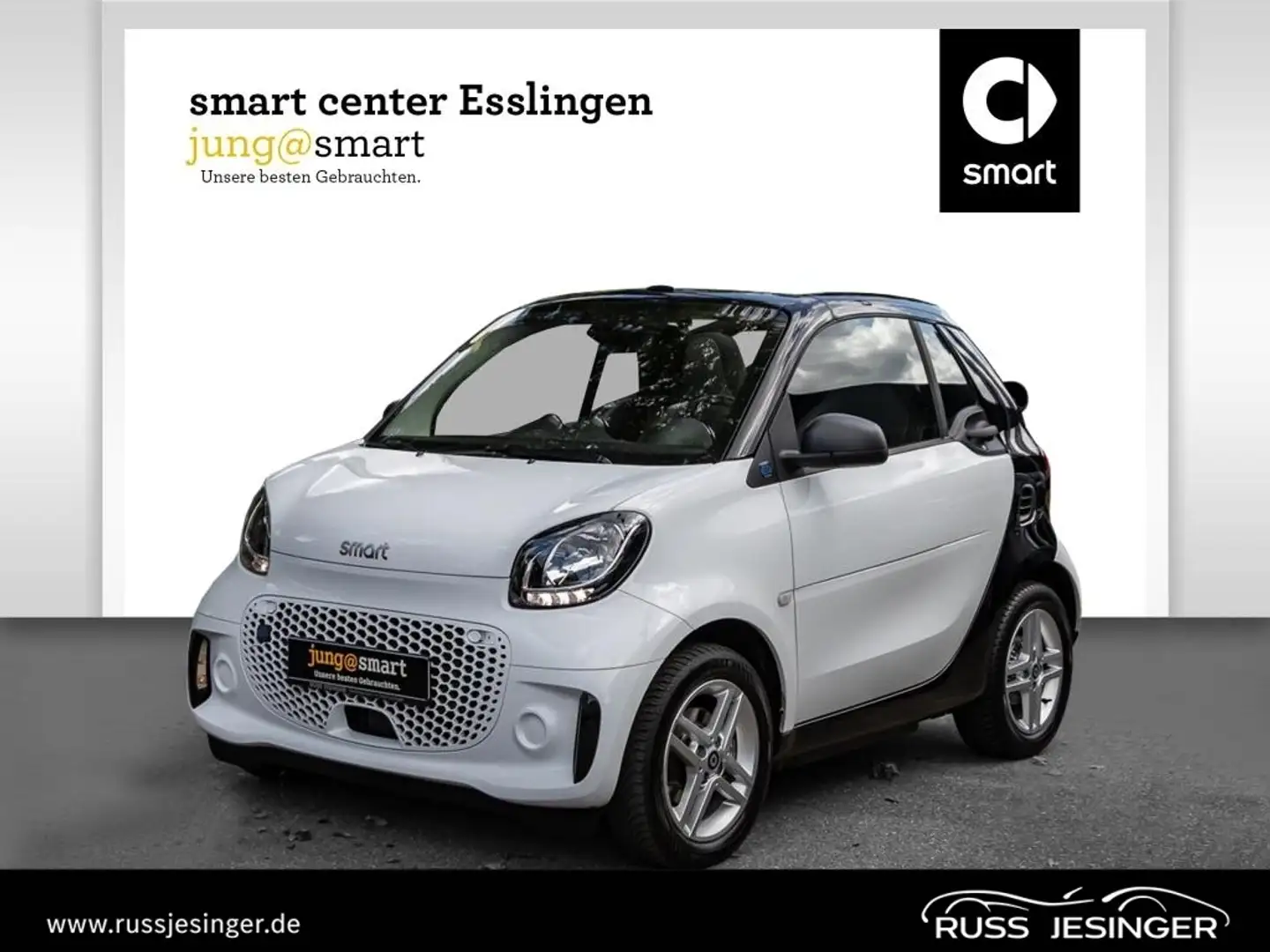 smart forTwo EQ  cabrio passion *Advanced*Navi*PDC*SH* Weiß - 1