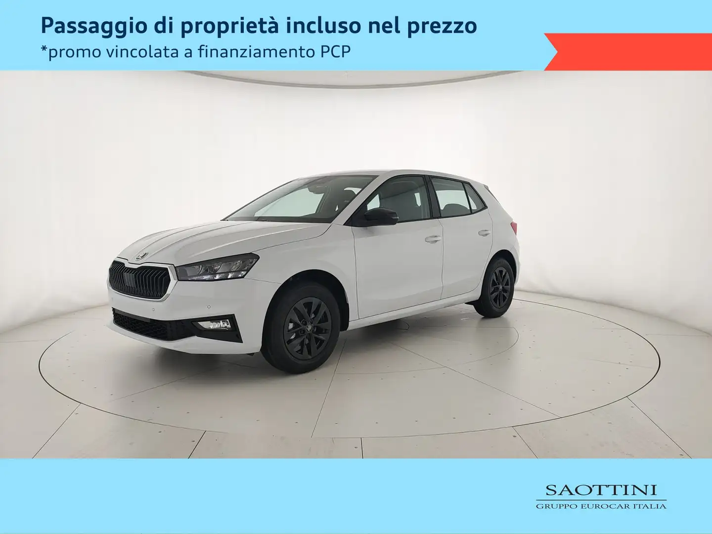 Skoda Fabia 1.0 MPI Young Edition 80 CV Bianco - 1
