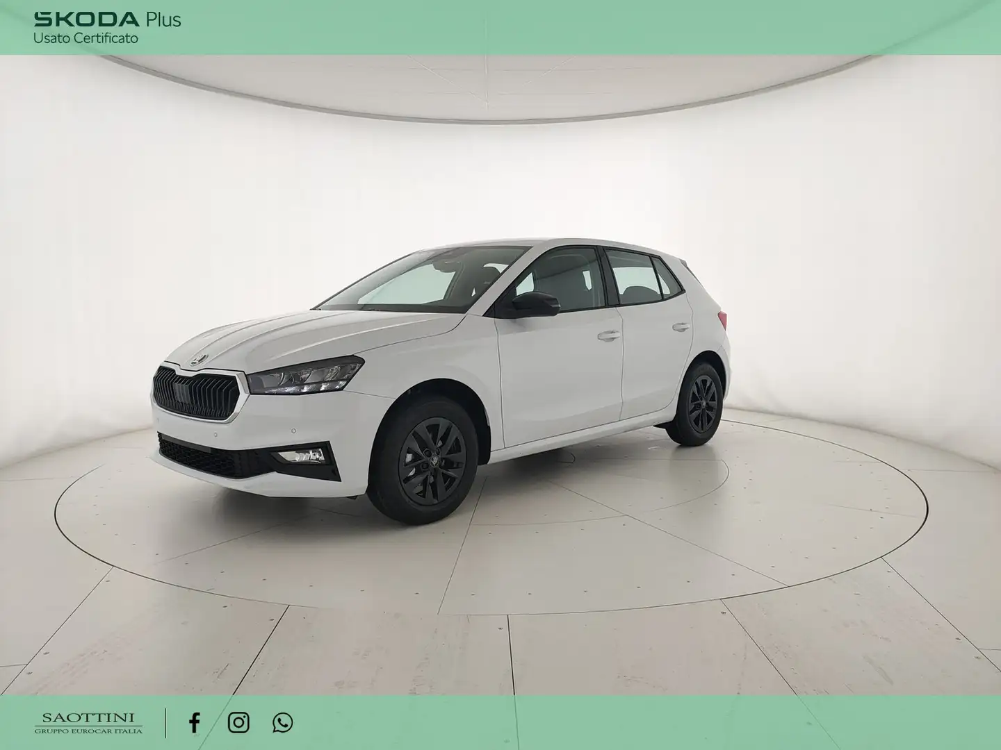 Skoda Fabia 1.0 MPI Young Edition 80 CV Wit - 1