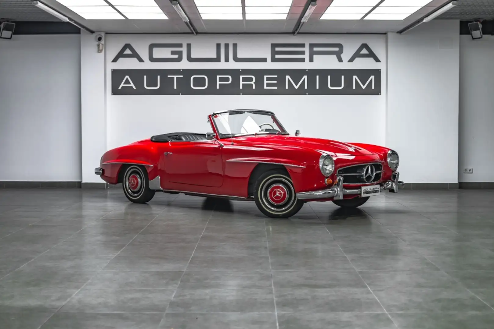 Mercedes-Benz 190 SL (121) Rojo - 1