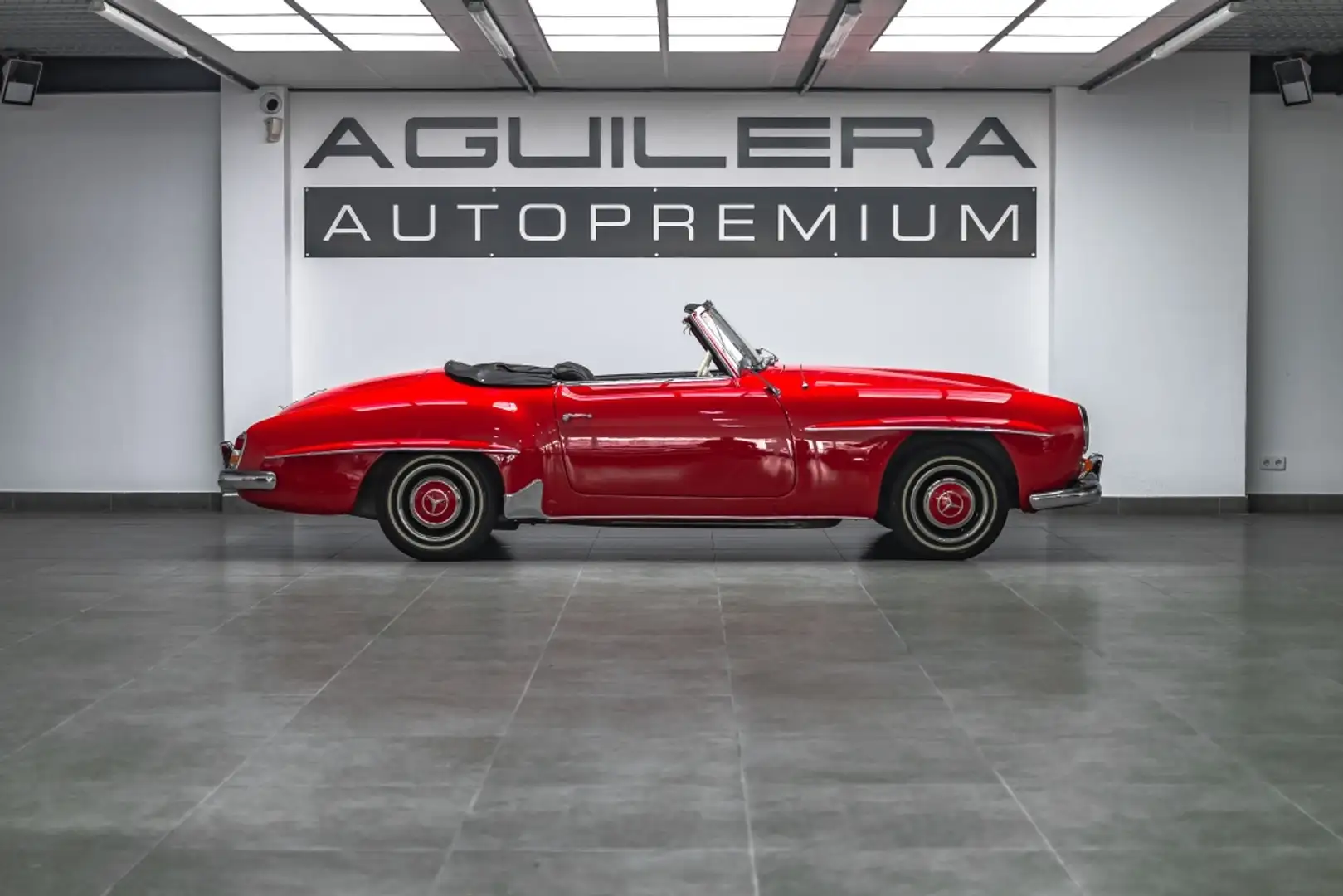 Mercedes-Benz 190 SL (121) Rojo - 2