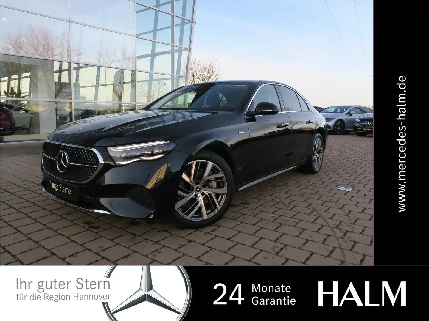 Mercedes-Benz E 300 de 4M Editon Avantgarde Pano Sitzklima AHK Schwarz - 1