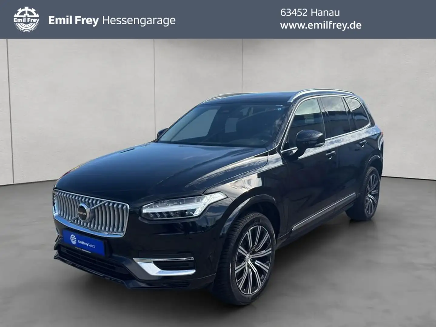 Volvo XC90 XC90 B5 AWD Plus-Bright 7S Glasd Standh 360° AHK Schwarz - 1