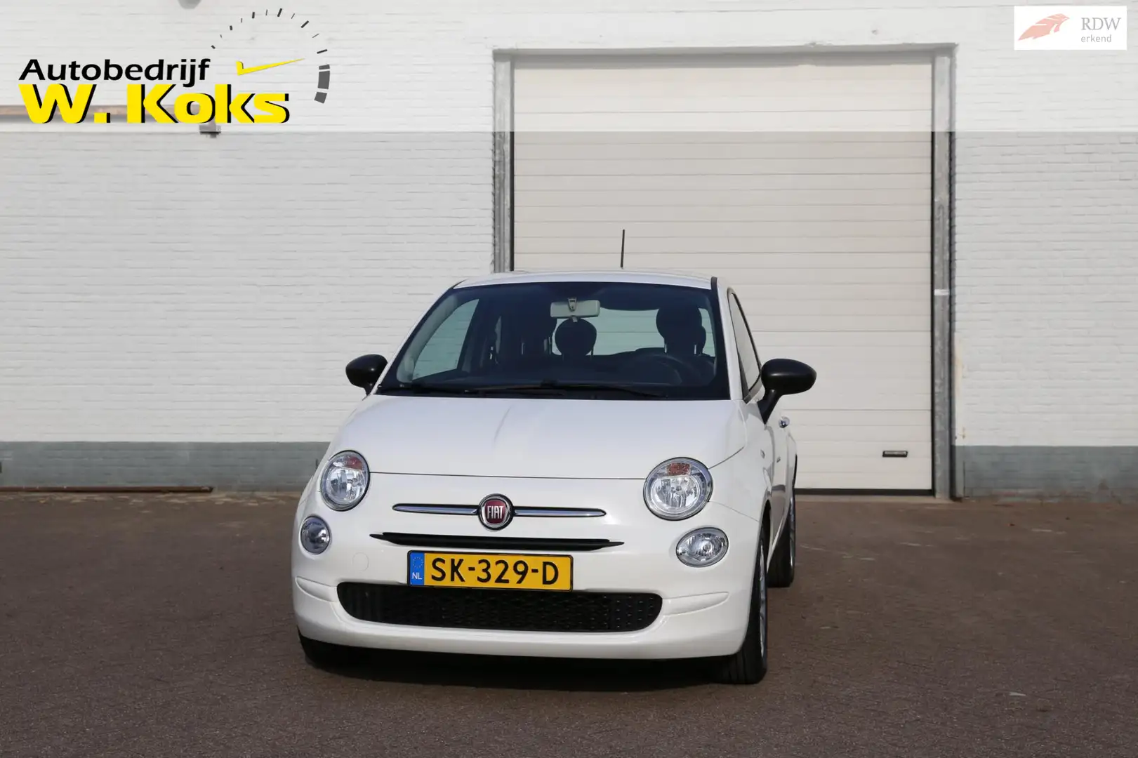 Fiat 500 1.0 TwinAir PopStar Blanc - 1