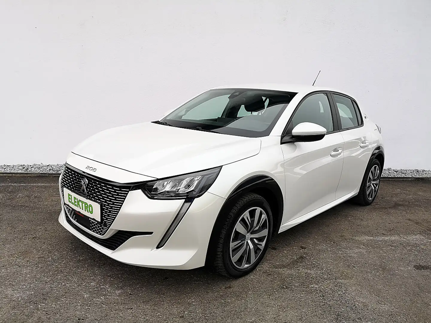 Peugeot e-208 50kWh Active Business Weiß - 1