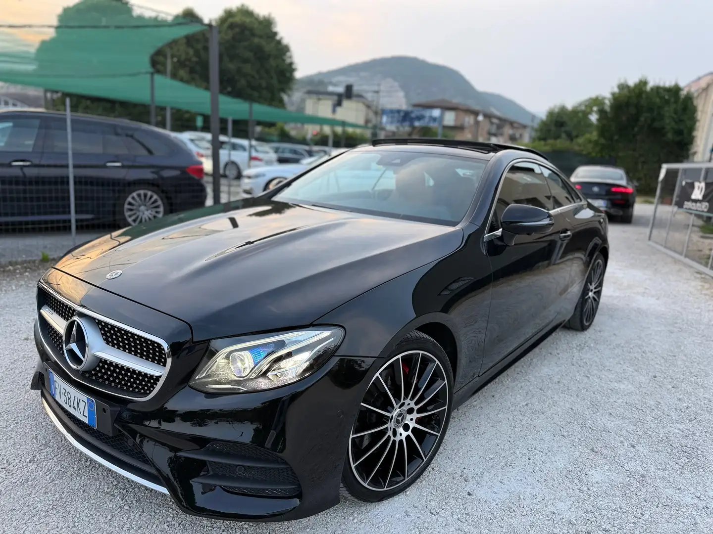 Mercedes-Benz E 220 E Coupe 220d 4Matic Premium AMG Extra Full Top Nero - 1