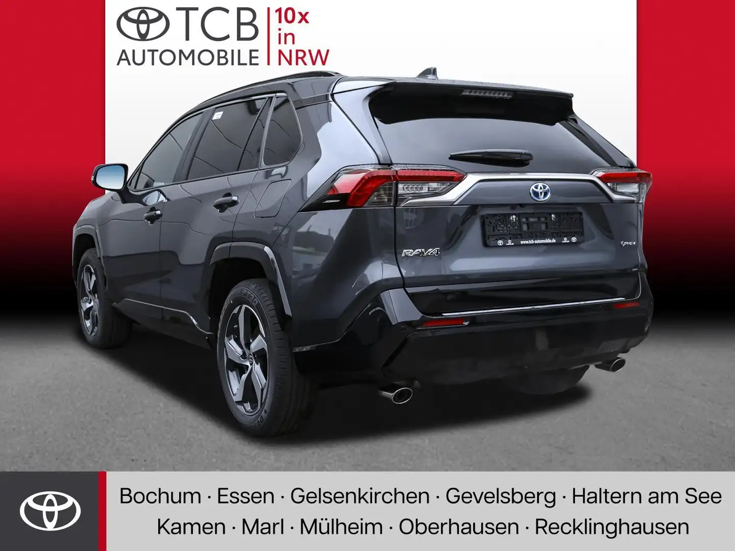Toyota RAV 4 2.5 PLUG-IN HYBRID TEAMPLYAER 4X4 NAVI SMART KEY CARPLAY KAMERA Gris - 2