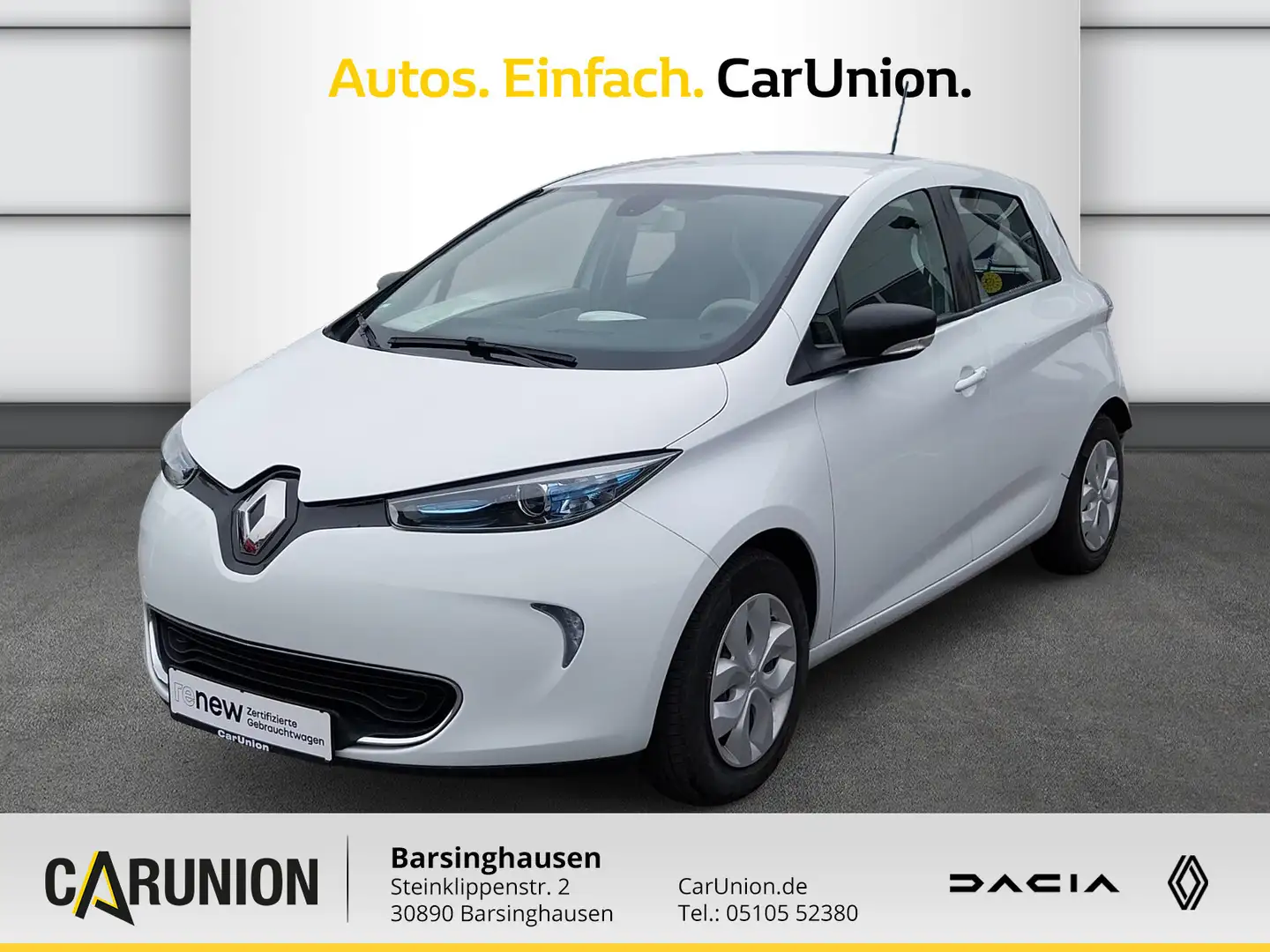 Renault ZOE Life Z.E.40 Weiß - 1
