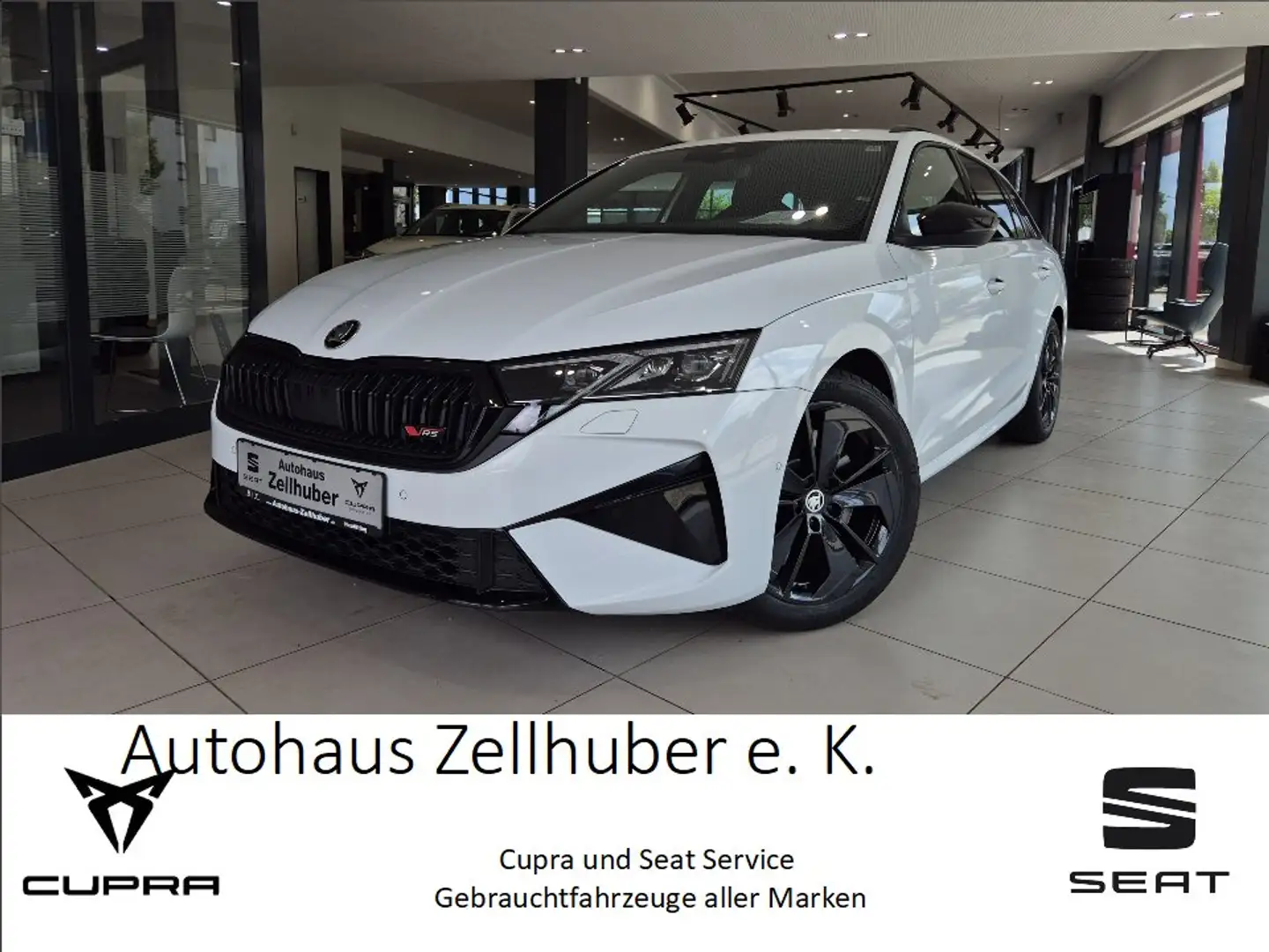 Skoda Octavia Combi 2.0 TSI RS *ACC*Navi*Matrix-LED* Weiß - 1