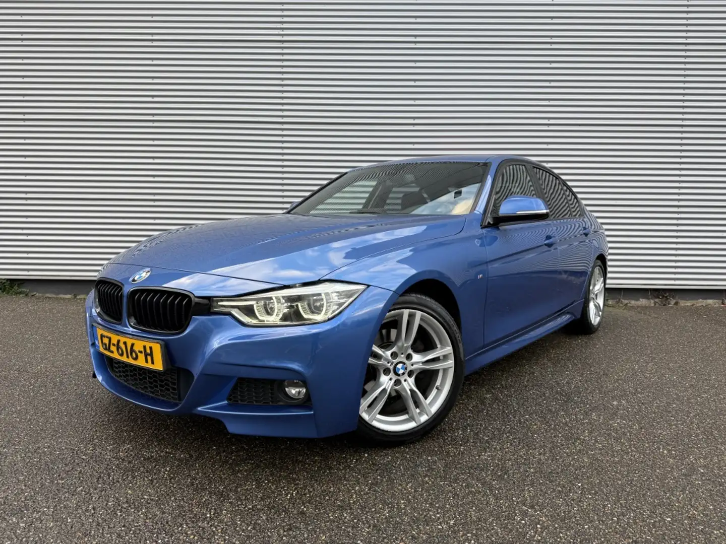 BMW 318 3-serie 318i M Sport NAP Automaat Cruise Navi stoe Blau - 1