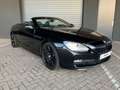 BMW 640 6-serie Cabrio 640d //M 20"-LEDER-NAVI-VOLL Noir - thumbnail 1