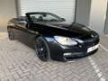BMW 640 6-serie Cabrio 640d //M 20"-LEDER-NAVI-VOLL Noir - thumbnail 15