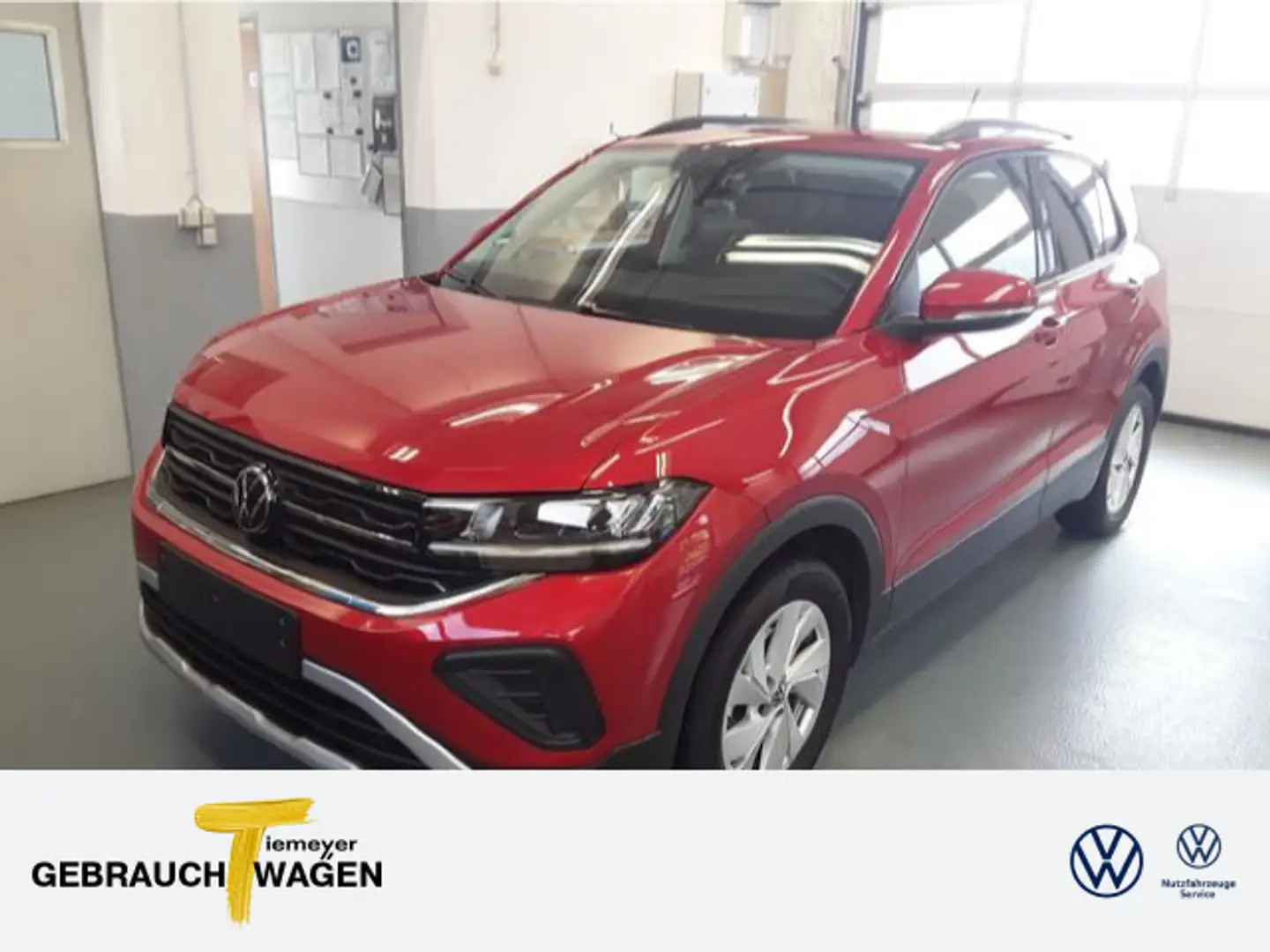 Volkswagen T-Cross 1.0 TSI LIFE ACC NAVI LED SITZHZG Rosso - 1
