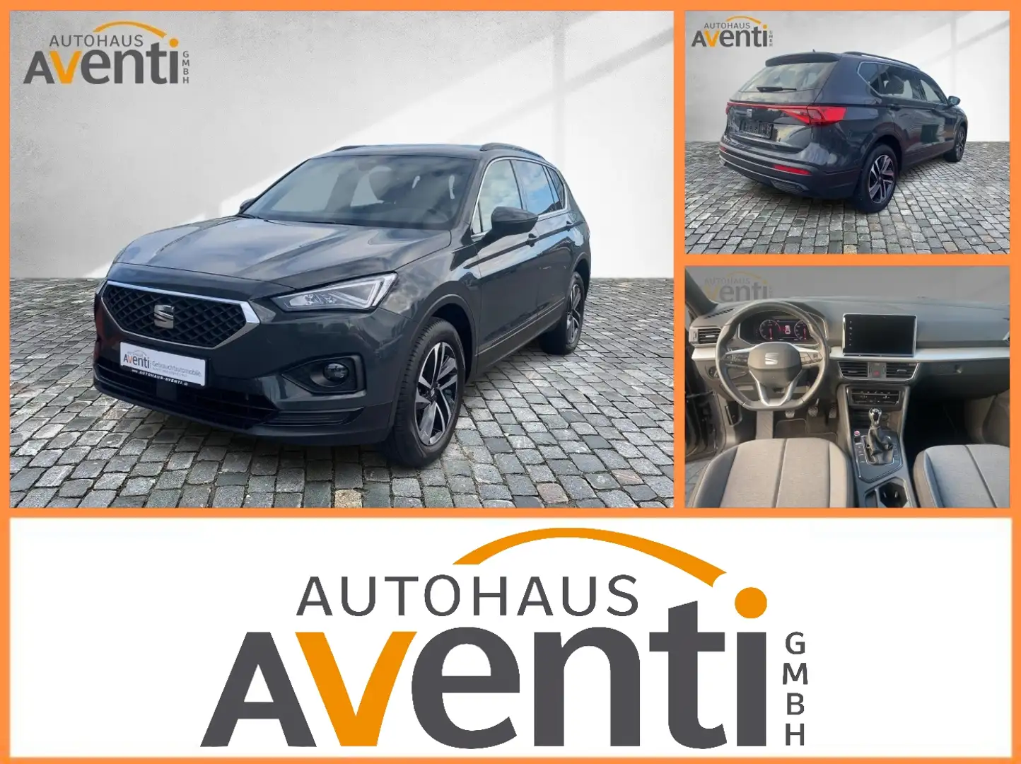 SEAT Tarraco 2.0 TDI Style RFK*Apple*ACC*LED*Navi*AHK Grijs - 1