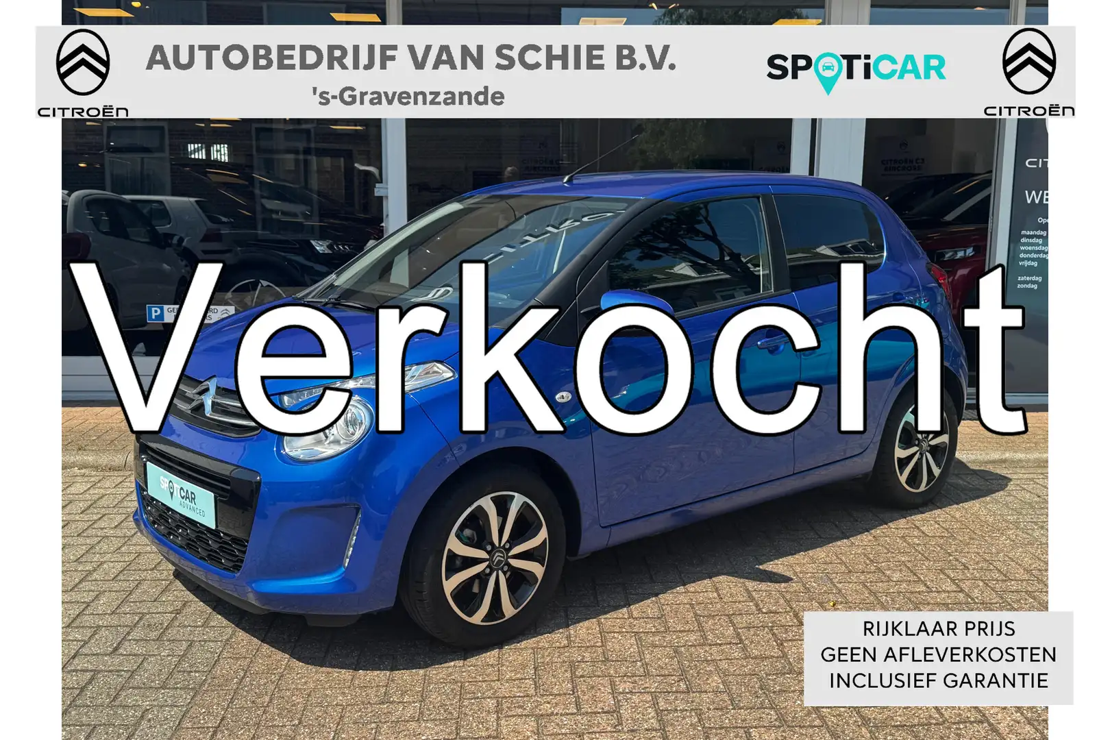 Citroen C1 1.0 VTi Shine Carplay | Lichtmetaal | Camera Blau - 1