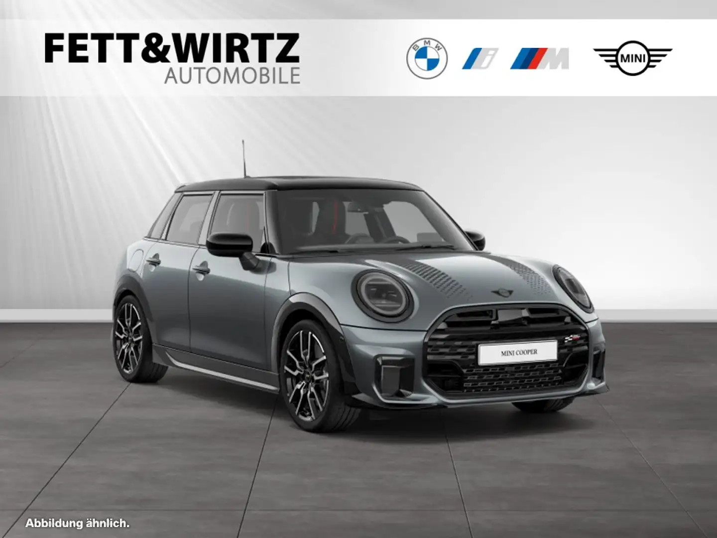 MINI Cooper C 5-Türer JCWTrim|PaketM|Panorama|Head-Up Gris - 1