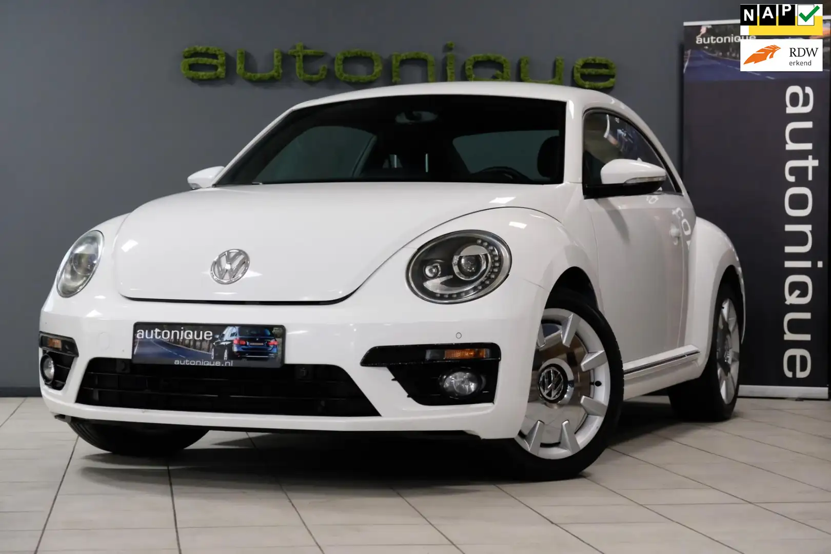 Volkswagen Beetle 1.2 TSI *119dkm* Volledig Sportleder|Navigatie|Cru Wit - 1