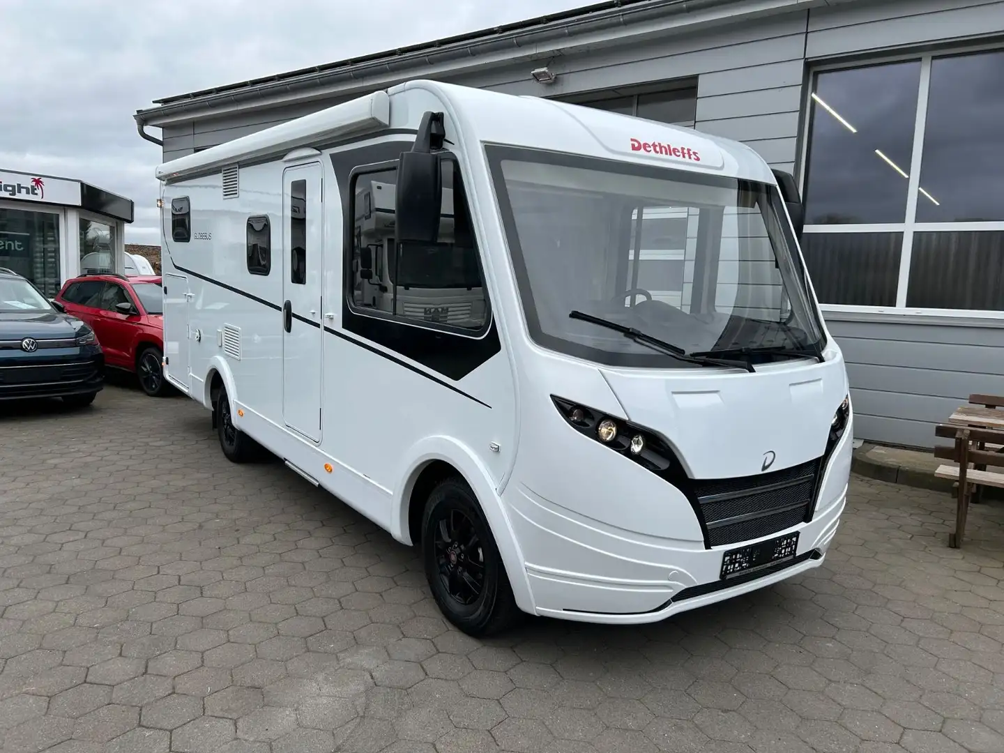 Dethleffs Globebus I6+SAT TV+Navi+RFK Weiß - 1