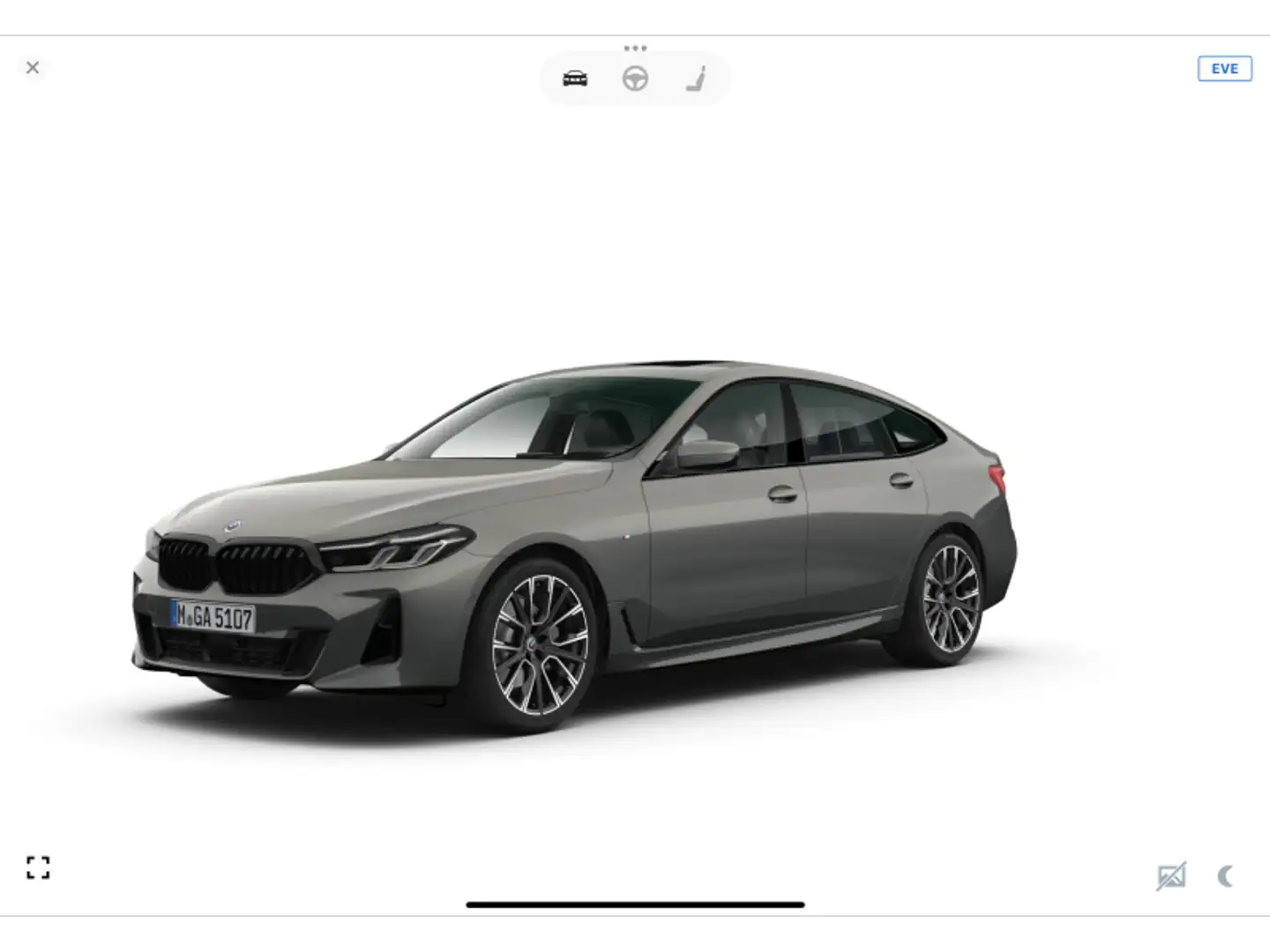 BMW 620 Gran Turismo Gris - 1