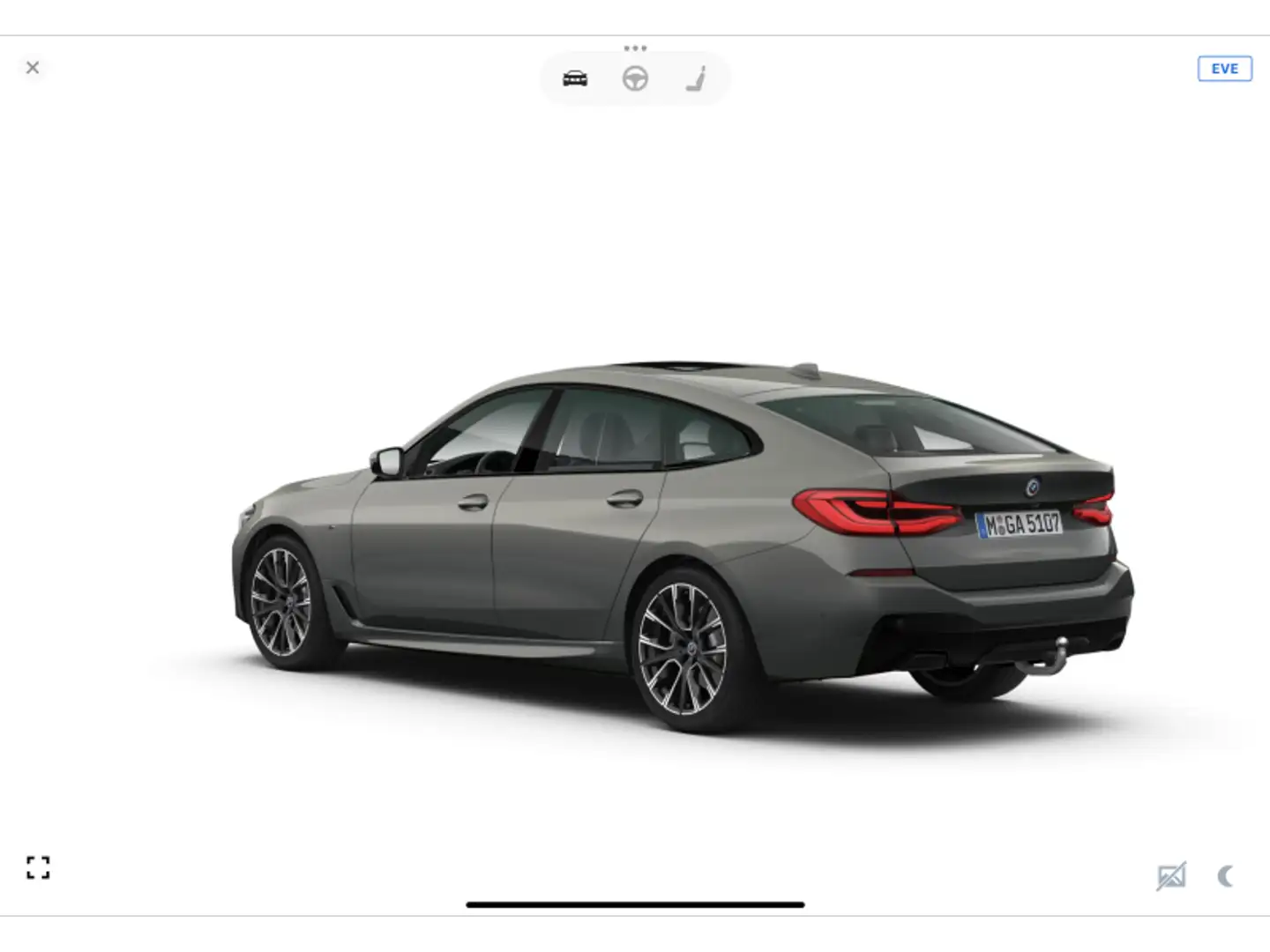 BMW 620 Gran Turismo Gris - 2